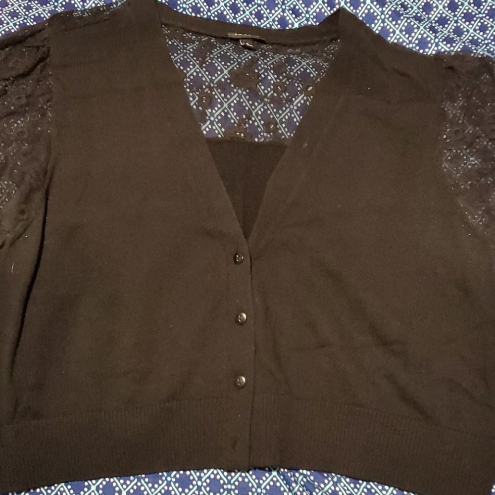 Torrid lace half cardigan